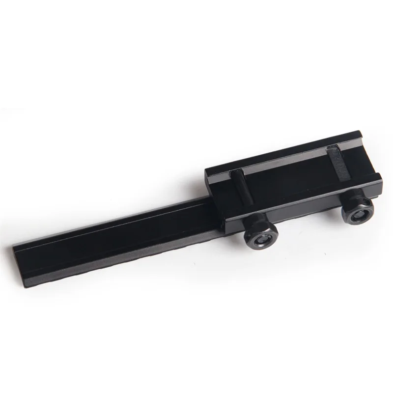 Extension QD Long Riser Scope Mount 12MM Low Profile 20mm Picatinny Weaver Rail Metal Base Adapter Converter 14 Slot for Airsoft Hunting (9)