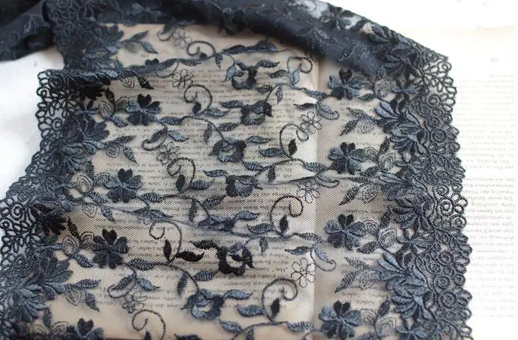 1 Meter Black Wedding Embroidered Diy Handmade Patchwork Lace Fabric Lace Trims Ribbon Top Sewing Supplies Craft 25cm
1 Meter Black Wedding Embroidered Diy Handmade Patchwork Lace Fabric Lace Trims Ribbon Top Sewing Supplies Craft 25cm