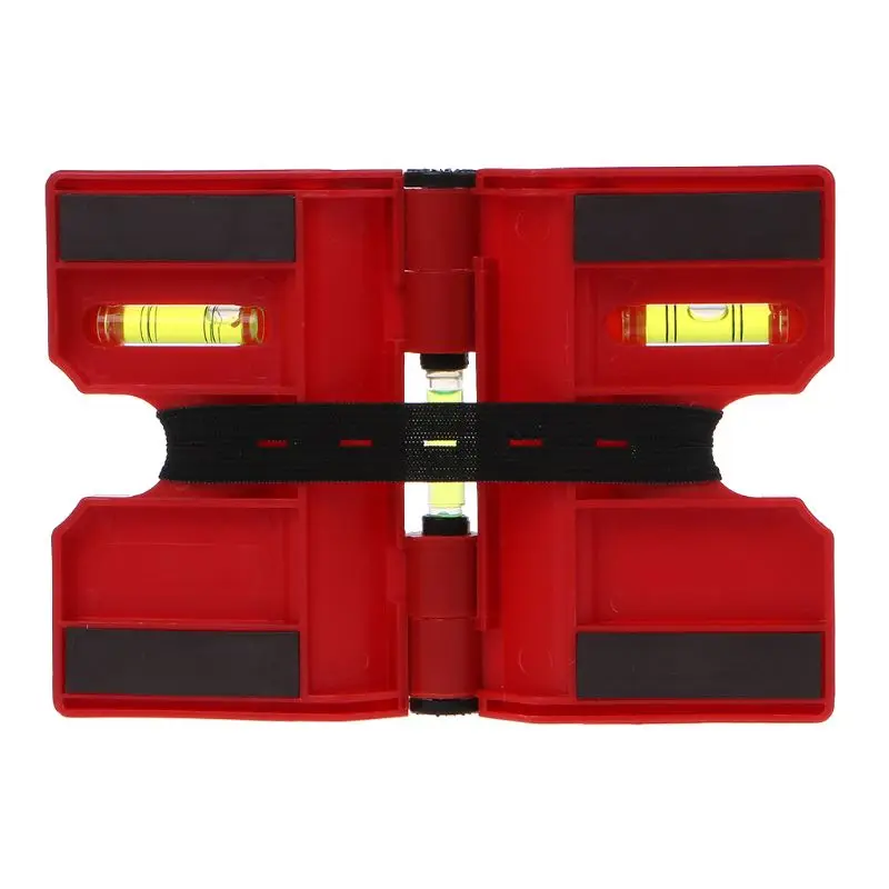 Angle Gauge Spirit Level Magnetic Inclinometer With Strap 270Degrees Adjustable Pipe Leveller
