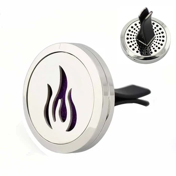 30mm Stainless Steel Fire Design Car Air Freshener Aromatherapy Essential Oil Diffuser with pads
30mm Stainless Steel Fire Design Car Air Freshener Aromatherapy Essential Oil Diffuser with pads