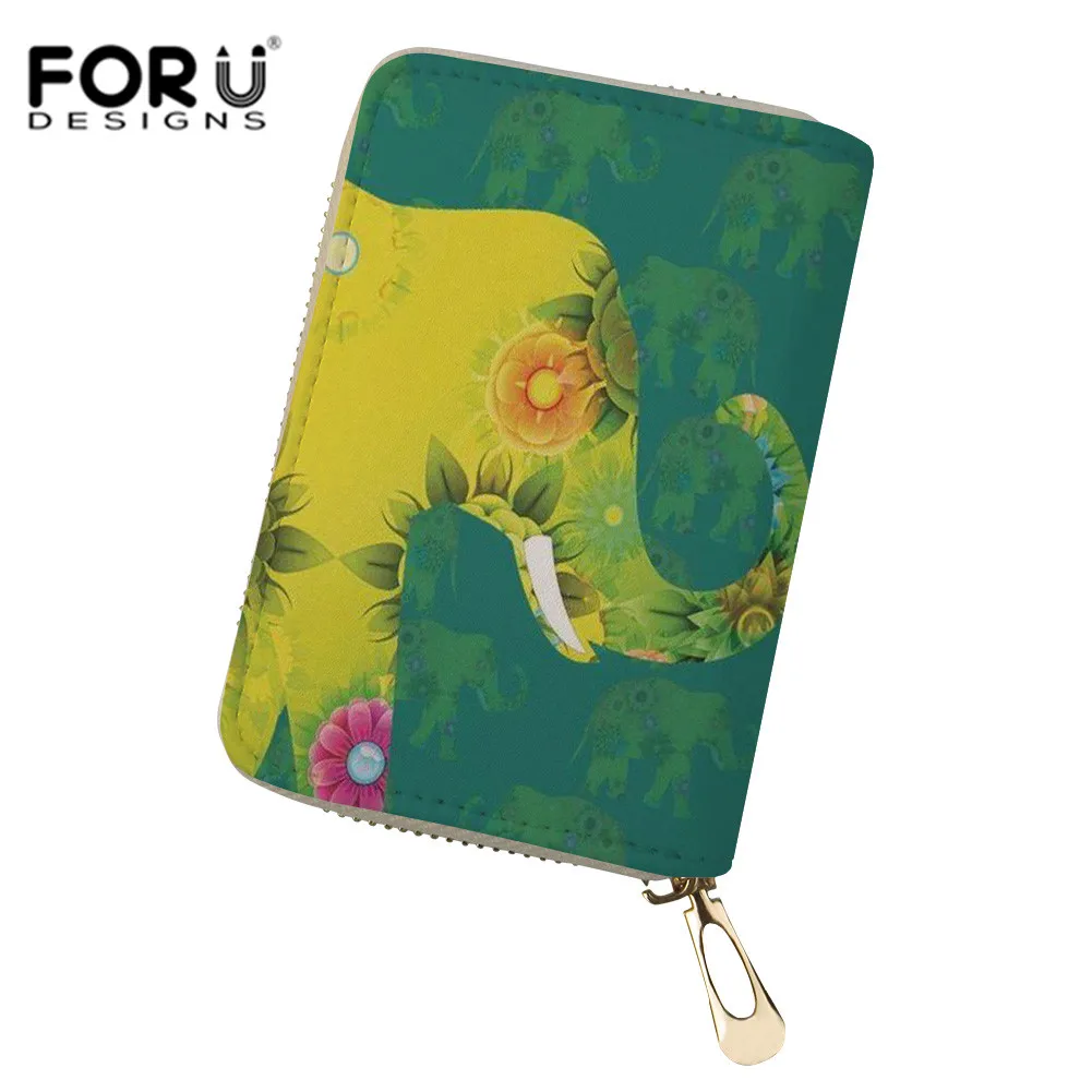 FORUDESIGNS Ladies ID Credit Card Holder Organizer Pocket Elephant Deer Flower Printing Wallets Women Name Business Card Holders
FORUDESIGNS Ladies ID Credit Card Holder Organizer Pocket Elephant Deer Flower Printing Wallets Women Name Business Card Holders