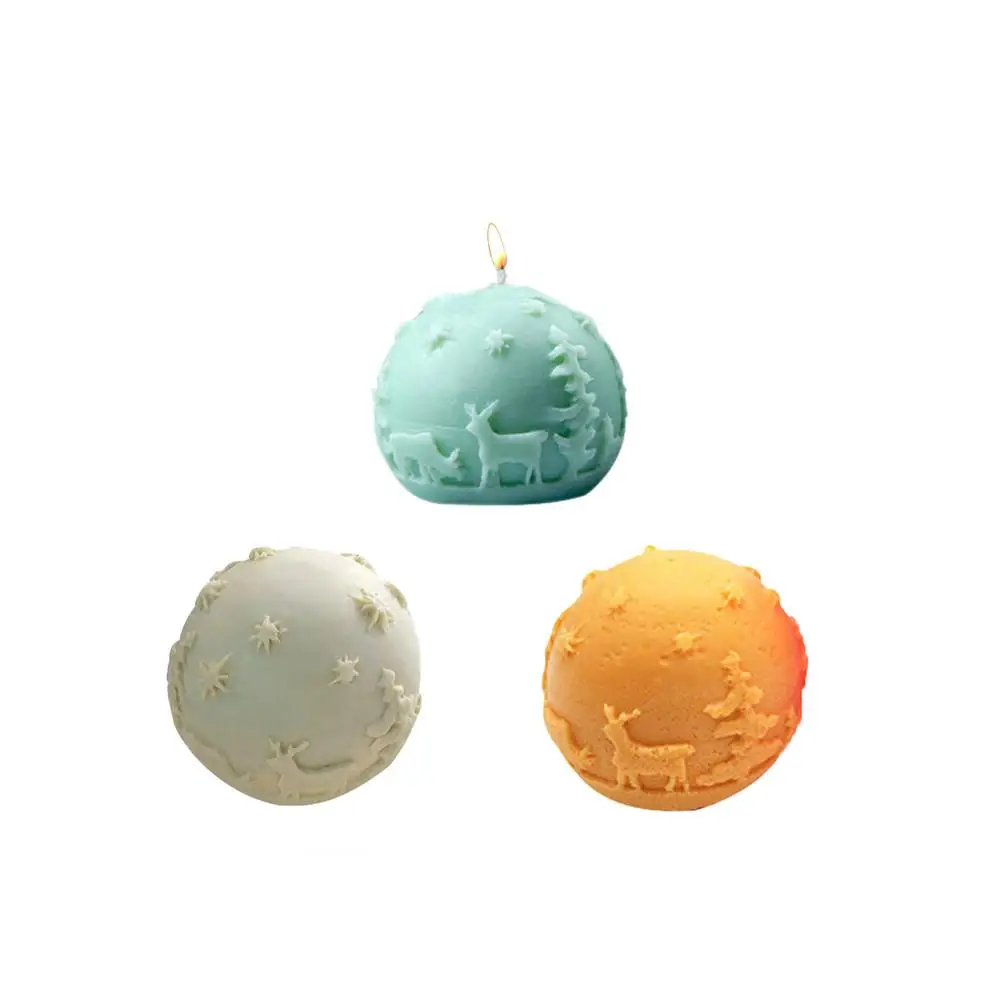 3D Stereo DIY Silicone Christmas Mould Aroma Candle Gypsum Mold Baking Mold Cheese Cake Fondant Chocolate Clay Silicone Mold
3D Stereo DIY Silicone Christmas Mould Aroma Candle Gypsum Mold Baking Mold Cheese Cake Fondant Chocolate Clay Silicone Mold