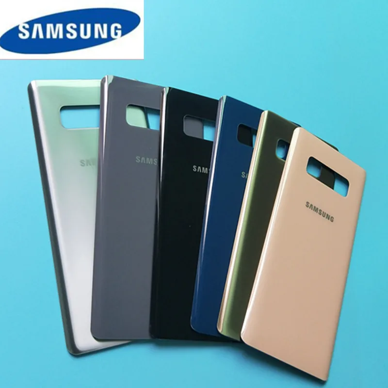 Original Glass For SAMSUNG Galaxy Note 8 N9500 N950F Back Battery Cover Door Rear Housing Case Replacement + Adhesive Sticker 6
Original Glass For SAMSUNG Galaxy Note 8 N9500 N950F Back Battery Cover Door Rear Housing Case Replacement + Adhesive Sticker 6