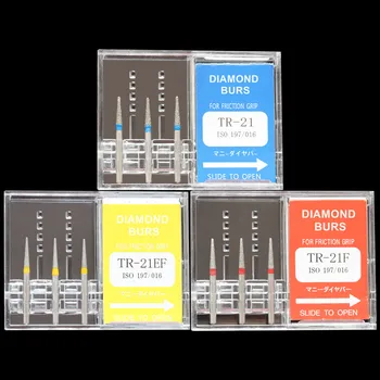 30Pcs(10Boxes) Dental Diamond Burs TR-21 / TR-21F / TR-21EF Polisher Drill FG1.6mm High Speed Handpiece Polishing Dentist Burrs
30Pcs(10Boxes) Dental Diamond Burs TR-21 / TR-21F / TR-21EF Polisher Drill FG1.6mm High Speed Handpiece Polishing Dentist Burrs