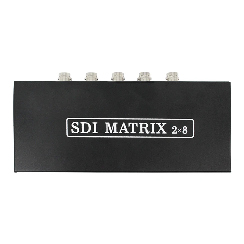 SDI Matrix 2x8 SDI Switch 2 To 8 Converter for 3G HD SD Monitor Security Camera CCTV Video
SDI Matrix 2x8 SDI Switch 2 To 8 Converter for 3G HD SD Monitor Security Camera CCTV Video