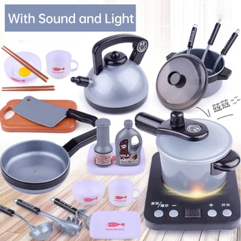 Hot 1 Set Pretend Play Toy Mini Kitchen Cookware Pot Pan Kids Pretend Cook Play Toy Food Dishes Simulation Kitchen Toy Gift D188
Hot 1 Set Pretend Play Toy Mini Kitchen Cookware Pot Pan Kids Pretend Cook Play Toy Food Dishes Simulation Kitchen Toy Gift D188