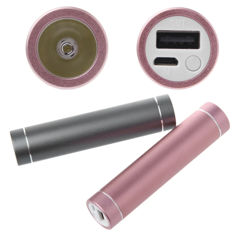 OOTDTY 18650 Battery DIY Holder USB Power Bank Case 3Mode LED Flashlight For Cell Phone-M55
OOTDTY 18650 Battery DIY Holder USB Power Bank Case 3Mode LED Flashlight For Cell Phone-M55