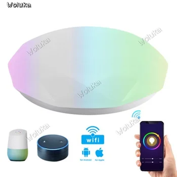 Engineering led Intelligent Ceiling lamp round all white simple smart lamp balcony aisle WIFI ceiling lamp CD50 W03
Engineering led Intelligent Ceiling lamp round all white simple smart lamp balcony aisle WIFI ceiling lamp CD50 W03