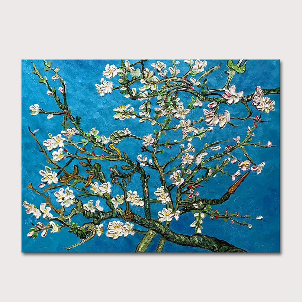 Handmade HandPainted Apricot Blossom Classic Van Gogh Oil Painting On Canvas,Famous Pictures Wall Art,Poster For Room,Home Decor
Handmade HandPainted Apricot Blossom Classic Van Gogh Oil Painting On Canvas,Famous Pictures Wall Art,Poster For Room,Home Decor