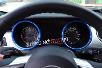 Blue / Red Interior Dshboard Meter Ring Cover Trim Car-styling For Ford Mustang 2015 2016 2017
Blue / Red Interior Dshboard Meter Ring Cover Trim Car-styling For Ford Mustang 2015 2016 2017
