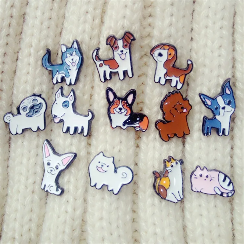 Daisies 1PC Women Animal Shape Dress Brooches Pins Chic Charming Corgi Bullfighting Chihuahua Dog Enamel Statement Jewelry
Daisies 1PC Women Animal Shape Dress Brooches Pins Chic Charming Corgi Bullfighting Chihuahua Dog Enamel Statement Jewelry