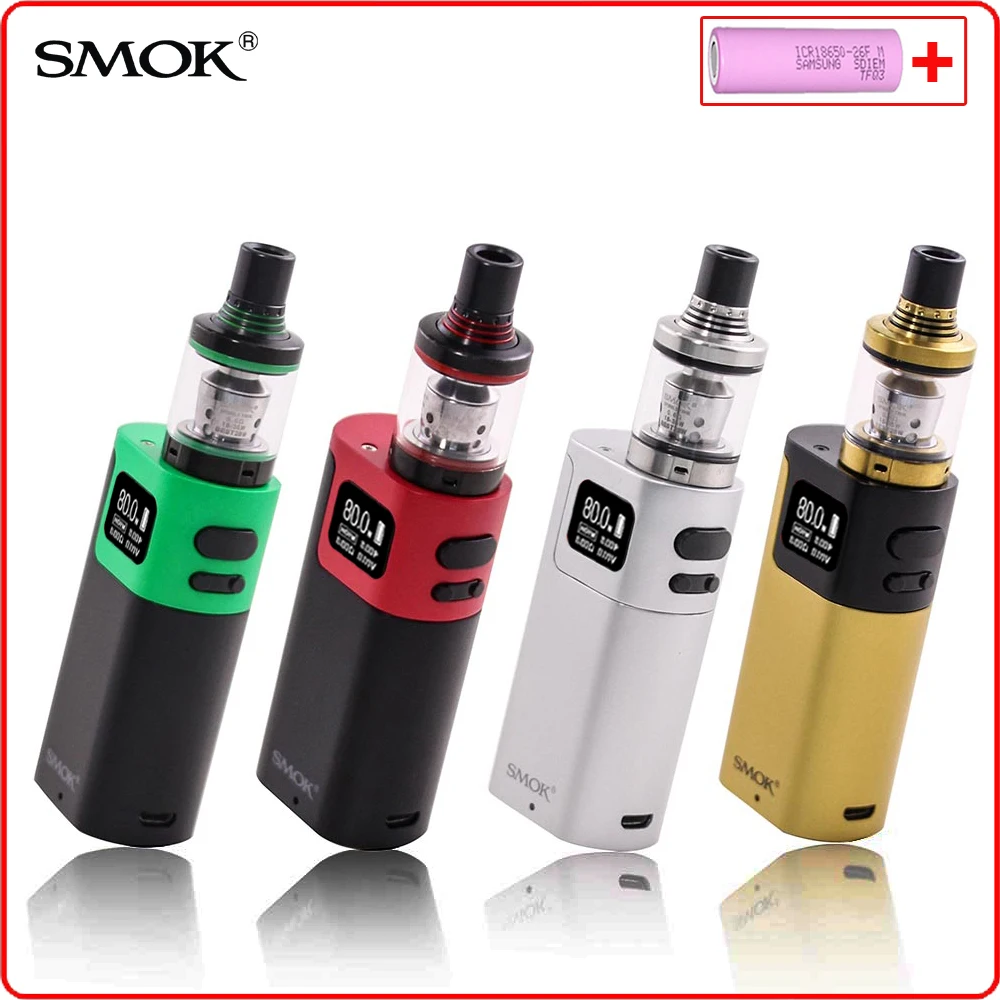Original SMOK G80 KIT 80w Box Mod Eelctronic Cigarette Vape G 80 Kit with Spirals e cigarettes Vaporizer Atomizer VS Xcube Mini
Original SMOK G80 KIT 80w Box Mod Eelctronic Cigarette Vape G 80 Kit with Spirals e cigarettes Vaporizer Atomizer VS Xcube Mini