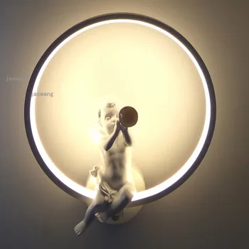Modern LED Wall Lamps Romantic Warm Children Room Bedroom Lamps Nordic Personality Angel Bird Home Lighting Table Lights
Modern LED Wall Lamps Romantic Warm Children Room Bedroom Lamps Nordic Personality Angel Bird Home Lighting Table Lights