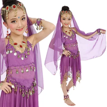 Girls Belly Dance Costume Classic Sequin Bollywood Bellydance Performance Clothes Sleeveless Children Exotic Dancewear DC1378
Girls Belly Dance Costume Classic Sequin Bollywood Bellydance Performance Clothes Sleeveless Children Exotic Dancewear DC1378