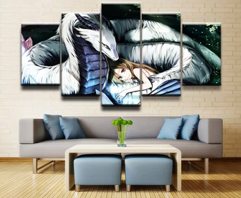 Modern Home Wall Decorative Canvas Picture Art HD Print 5 Pieces Anime Original Dragon Girl Painting On Canvas For Room Decor
Modern Home Wall Decorative Canvas Picture Art HD Print 5 Pieces Anime Original Dragon Girl Painting On Canvas For Room Decor
