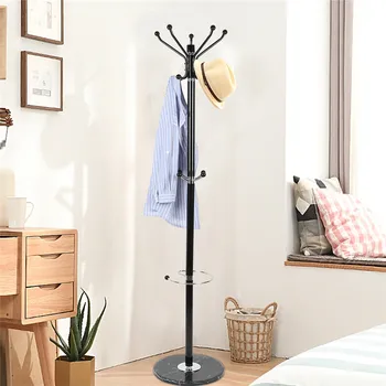 Tree Style Coat Hat Clothes Rack Hanger Coat Rack Metal Umbrella Stand Base Chromium Plated Metal Hooks with Marble Base HWC
Tree Style Coat Hat Clothes Rack Hanger Coat Rack Metal Umbrella Stand Base Chromium Plated Metal Hooks with Marble Base HWC