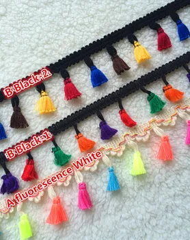 10Yard/Lot Tassel Fringe Polyester/Cotton lace Trim Ribbon Sewing Dress Stage Garment Curtain DIY Accessories 4.5CM Wide.
10Yard/Lot Tassel Fringe Polyester/Cotton lace Trim Ribbon Sewing Dress Stage Garment Curtain DIY Accessories 4.5CM Wide.