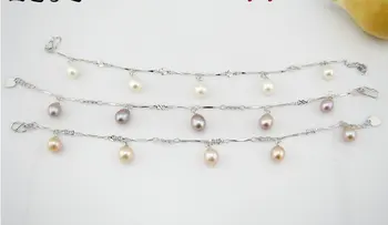 MIX STYLE! 925 Silver Freshwater Pearl Bracelet Bangle, Natural Pearl Jewelry for Girls/Female/Women/Lady Wholesale, 30pcs/lot
MIX STYLE! 925 Silver Freshwater Pearl Bracelet Bangle, Natural Pearl Jewelry for Girls/Female/Women/Lady Wholesale, 30pcs/lot