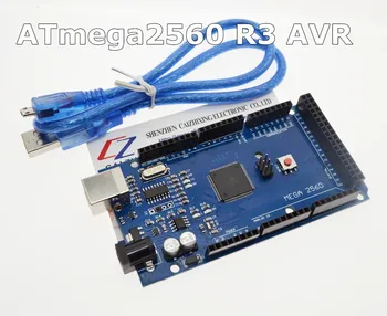 Free shipping MEGA 2560 R3 ATmega2560 R3 AVR USB board + Free USB Cable for arduino 2560 MEGA2560 R3,We are the manufacturer
Free shipping MEGA 2560 R3 ATmega2560 R3 AVR USB board + Free USB Cable for arduino 2560 MEGA2560 R3,We are the manufacturer