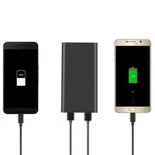15000 Mah fast charge powerbank External Mobile Backup Power bank Battery with QC 3.0 quick charger for iPhone5 6 6s Samsung