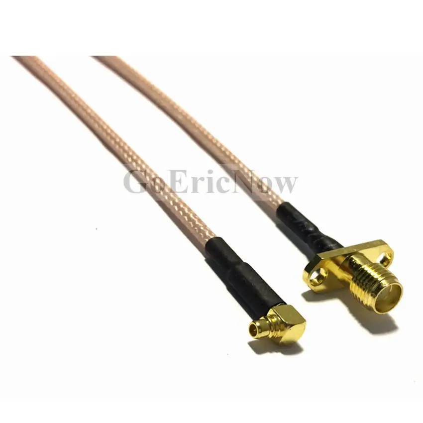 5 pcs RF Coaxial SMA Female 2 Hole Flange to MMCX Right Angle Male RG316 Jumper Cable (10cm) for FPV Transmitter TX RC Models
5 pcs RF Coaxial SMA Female 2 Hole Flange to MMCX Right Angle Male RG316 Jumper Cable (10cm) for FPV Transmitter TX RC Models