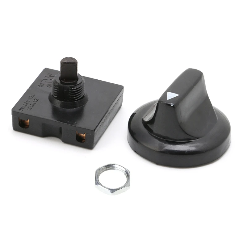 1PC 4-Position 3-Speed Fan Selector Rotary Switch Governor with Knob 13AMP 120V-250V Fan Parts Accessories 
1PC 4-Position 3-Speed Fan Selector Rotary Switch Governor with Knob 13AMP 120V-250V Fan Parts Accessories