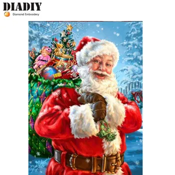 5D DIY diamond embroidery father Christmas diamond painting Cross Stitch full square Rhinestone mosaic home decoration
5D DIY diamond embroidery father Christmas diamond painting Cross Stitch full square Rhinestone mosaic home decoration