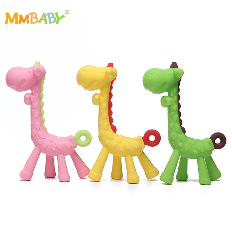 MMBABY 2019 New Giraffe Teether Silicone Beads BPA Free for DIY Baby Teething Necklace Food Grade Material Molar Toy Gifts
MMBABY 2019 New Giraffe Teether Silicone Beads BPA Free for DIY Baby Teething Necklace Food Grade Material Molar Toy Gifts