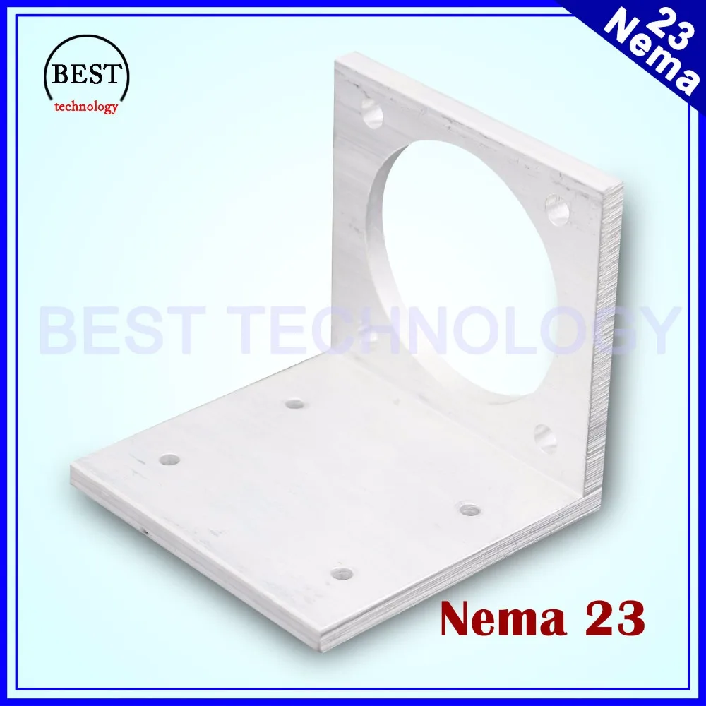 

NEMA 23 57 Steppr Motor Accessories Bracket Support Shelf Mounting L Bracket Mount Step Stepping Stepper Motor Holder