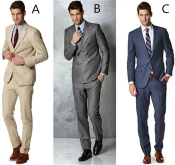 Tailor Made Italian Style Beige Blue Gray Groom Tuxedos Mens Wedding Party Suits Bridegroom Suit Groomsman Wear(Jacket+Pants)
Tailor Made Italian Style Beige Blue Gray Groom Tuxedos Mens Wedding Party Suits Bridegroom Suit Groomsman Wear(Jacket+Pants)