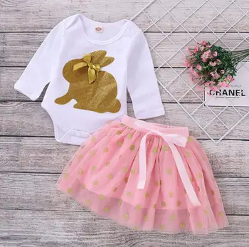 2PCs per Set White Pink Long Sleeves Baby Girl Bling Rabbit Tutu Dress Tutu Polka Dots Skirt for 0-24Months
2PCs per Set White Pink Long Sleeves Baby Girl Bling Rabbit Tutu Dress Tutu Polka Dots Skirt for 0-24Months