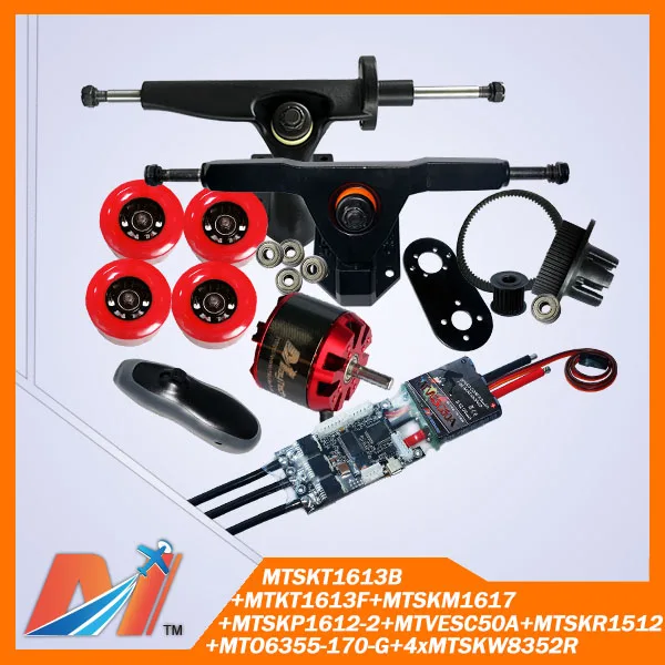 Maytech (11pcs) 6355 motor electric engine mini electric skateboard boosted board combo
Maytech (11pcs) 6355 motor electric engine mini electric skateboard boosted board combo