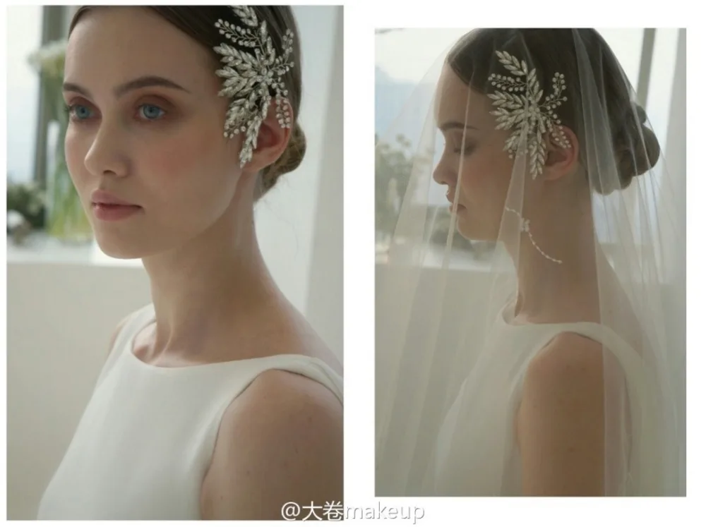Bridal tiara Europe and America simple temperament hairpin wedding photography veil wedding disc hair clip
Bridal tiara Europe and America simple temperament hairpin wedding photography veil wedding disc hair clip