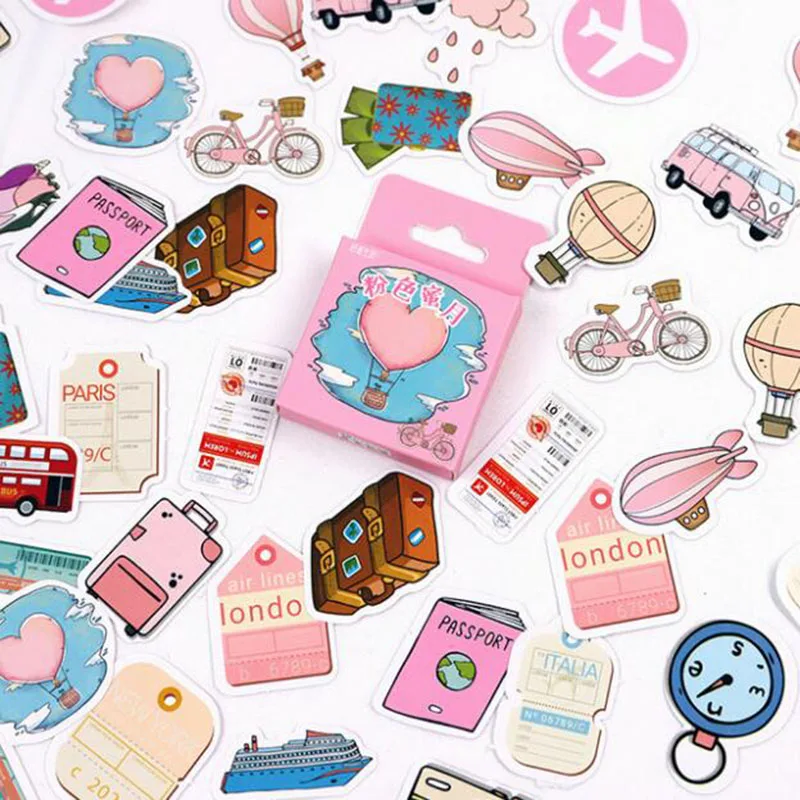 Pink Honeymoon Soft English Boxed Paper Sticker Decoration Diy Stationery Diary In Scrapbook Style Label Sealing Sticker 45pcs
Pink Honeymoon Soft English Boxed Paper Sticker Decoration Diy Stationery Diary In Scrapbook Style Label Sealing Sticker 45pcs