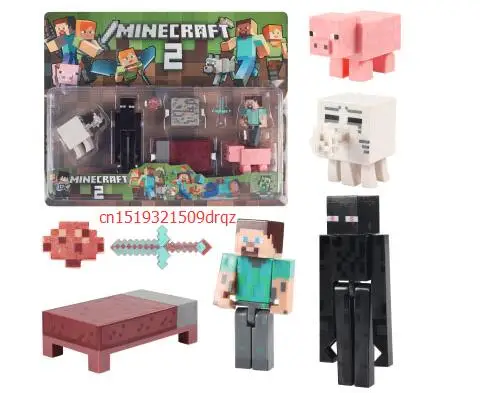 Original Minecraft action figure Diamond armor Steve Alex Pig Zombie Cat Cow Ocelot Enderman Witch toys
Original Minecraft action figure Diamond armor Steve Alex Pig Zombie Cat Cow Ocelot Enderman Witch toys