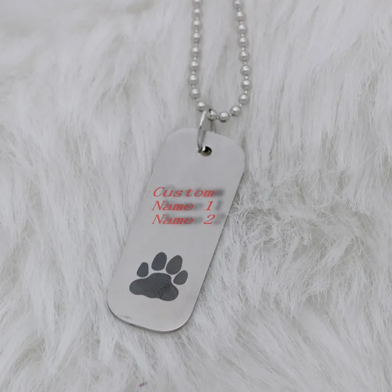 Engraved Dog Name Necklace Dog Lover Necklace Pet Jewelry Dog Paw Necklace YLQ0506
Engraved Dog Name Necklace Dog Lover Necklace Pet Jewelry Dog Paw Necklace YLQ0506