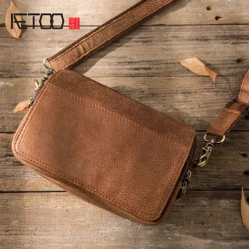 AETOO New Messenger bag Japanese retro leather wallet leather casual men bag men bag shoulder bag
AETOO New Messenger bag Japanese retro leather wallet leather casual men bag men bag shoulder bag