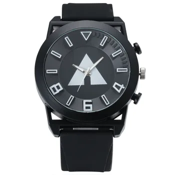 V6 Brand 3D Logo Quartz Watch Mens Sport Wristwatches Steel Case Geometric Patterns Solid Dial Black Rubber Strap Gift Clock Men
V6 Brand 3D Logo Quartz Watch Mens Sport Wristwatches Steel Case Geometric Patterns Solid Dial Black Rubber Strap Gift Clock Men