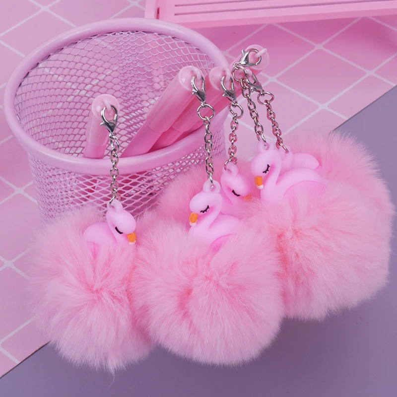 Sweet cartoon pink flamingo pompon gel pen writting pens canetas material escolar kawaii staitonery paperlaria school supplies
Sweet cartoon pink flamingo pompon gel pen writting pens canetas material escolar kawaii staitonery paperlaria school supplies
