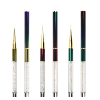 Cross-border Special Nail Tools Electroplating Colorful Rod Drawing Line Hook Line Pen Phototherapy Nail Foot Carving Pen
Cross-border Special Nail Tools Electroplating Colorful Rod Drawing Line Hook Line Pen Phototherapy Nail Foot Carving Pen