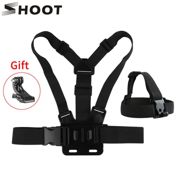 SHOOT Adjustable Chest Strap Head Strap Set Belt Mount for GoPro Hero 9 8 7 Black Sjcam Xiaomi Yi 4K Eken Go Pro Hero Accessory
SHOOT Adjustable Chest Strap Head Strap Set Belt Mount for GoPro Hero 9 8 7 Black Sjcam Xiaomi Yi 4K Eken Go Pro Hero Accessory