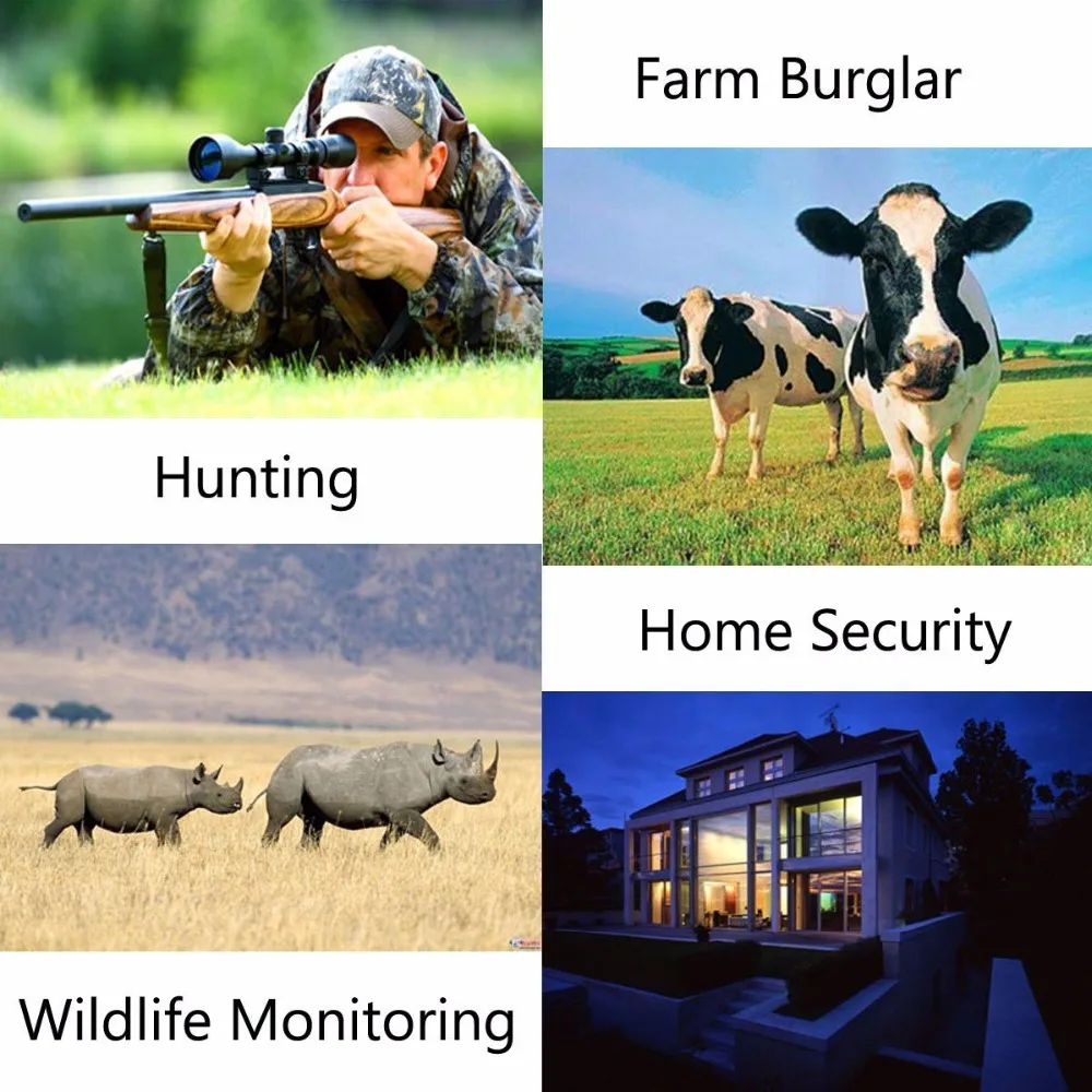 Hunting Camera Game Camera 12MP 1080P Mini Trail Outdoor Wildlife Scouting Camera with PIR Sensor 0.45s Super Fast Triggers