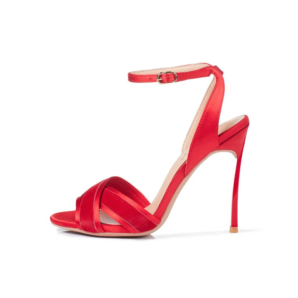Office Lady Solid Red Black Flock Leather Ankle Buckle Strap Sandals Women Elegant 10cm High Thin Heel Dress Shoes Free Shipping
Office Lady Solid Red Black Flock Leather Ankle Buckle Strap Sandals Women Elegant 10cm High Thin Heel Dress Shoes Free Shipping