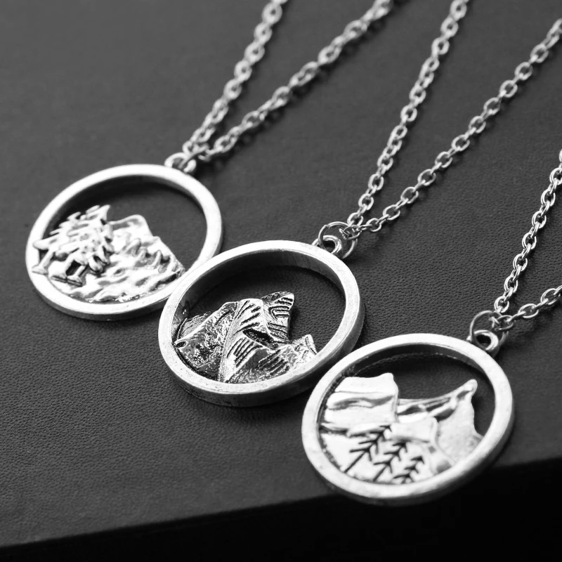 Hot Sale Hollow Necklace Pendant Lovely Dainty Outdoor Mountain Pendant Snow Mountain Necklaces Jewelry Gift
Hot Sale Hollow Necklace Pendant Lovely Dainty Outdoor Mountain Pendant Snow Mountain Necklaces Jewelry Gift