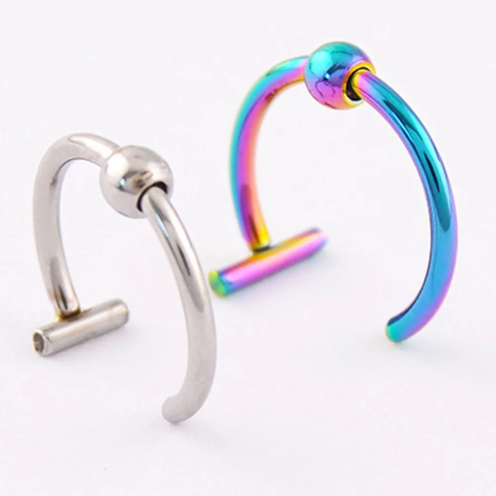 1 PC Fake Nose Labret Lip Ring Piercing C-Shaped Hoop Stainless Steel Ear Clip Multi-purpose Neuspiercing Body Jewelry
1 PC Fake Nose Labret Lip Ring Piercing C-Shaped Hoop Stainless Steel Ear Clip Multi-purpose Neuspiercing Body Jewelry