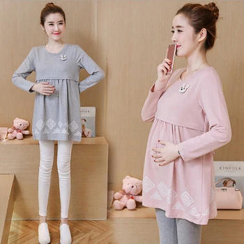 Casual Maternity Dresses Nursing Fashion Pregnant Women Top Long Sleeve Casual Maternity Dresses Top Blouses
Casual Maternity Dresses Nursing Fashion Pregnant Women Top Long Sleeve Casual Maternity Dresses Top Blouses