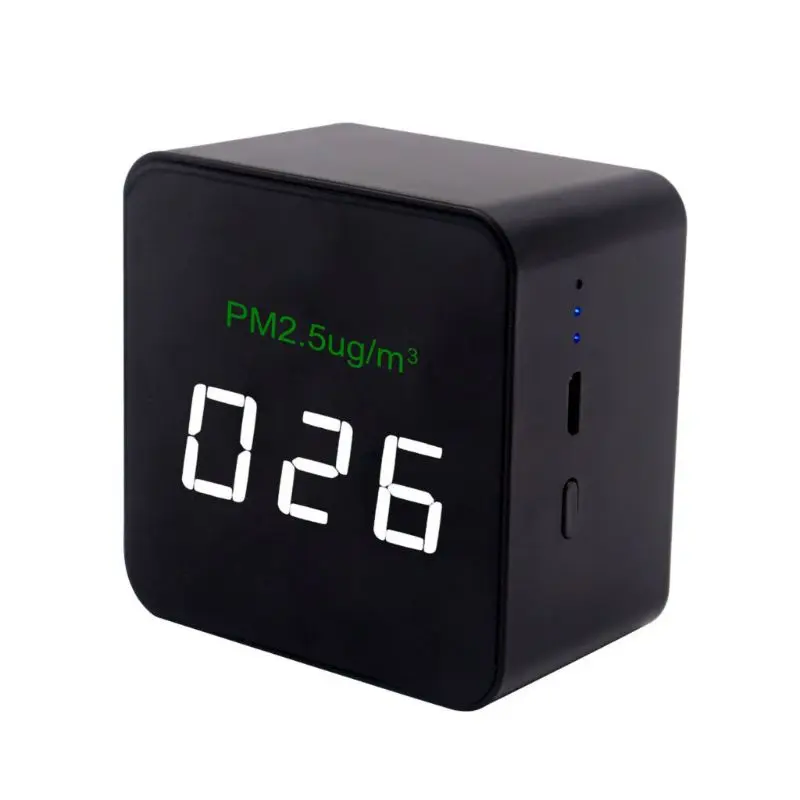 Мини PM2.5 детектор тестер качества воздуха монитор измеритель перезаряжаемый AIR-06 черный
Мини PM2.5 детектор тестер качества воздуха монитор измеритель перезаряжаемый AIR-06 черный