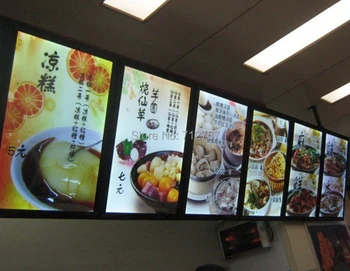 DC12V Restaurant Magnetic Led Menu Board with Led Edge-lit(6pcs/lot)
DC12V Restaurant Magnetic Led Menu Board with Led Edge-lit(6pcs/lot)