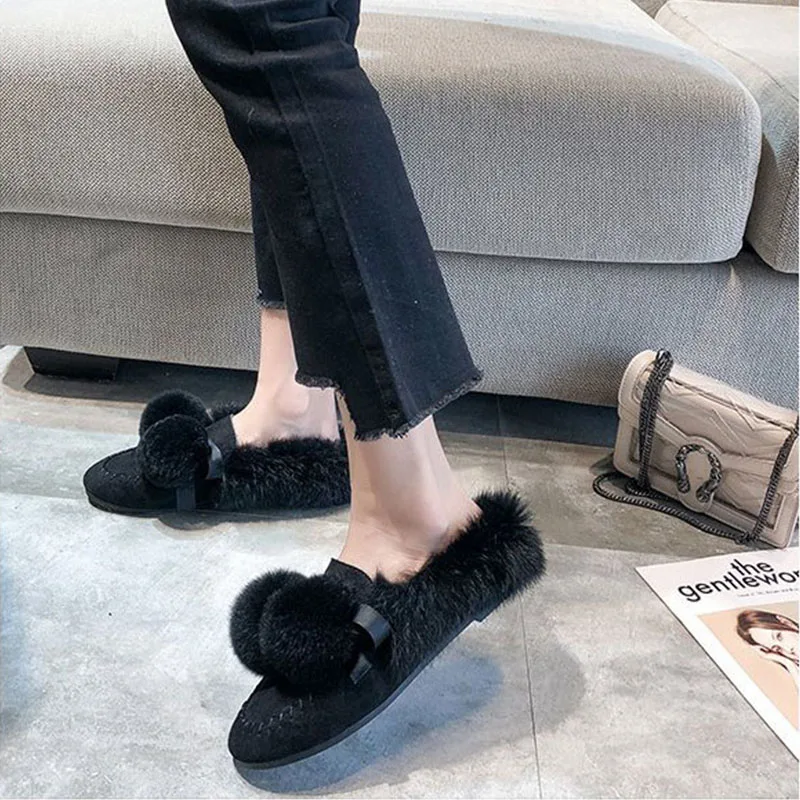Bailehou Fur Slippers Winter Women Fur Slides Ladies Home Shoes Flip Flops Women Indoor Slippers Outdoor Shoes Women Flats Mules
Bailehou Fur Slippers Winter Women Fur Slides Ladies Home Shoes Flip Flops Women Indoor Slippers Outdoor Shoes Women Flats Mules