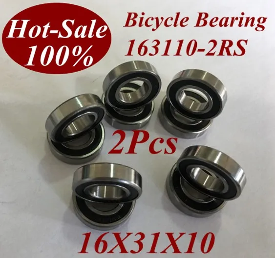 2PCS 16X31X10 mm 163110RS 163110 2RS ball bike shaft wheels bottom brackets axis repair hub bicycle bearing 163110-2RS
2PCS 16X31X10 mm 163110RS 163110 2RS ball bike shaft wheels bottom brackets axis repair hub bicycle bearing 163110-2RS